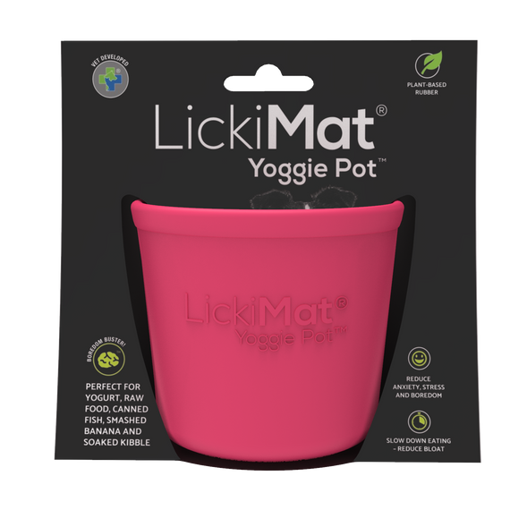LickiMat® Yoggie Pot™ - Pink