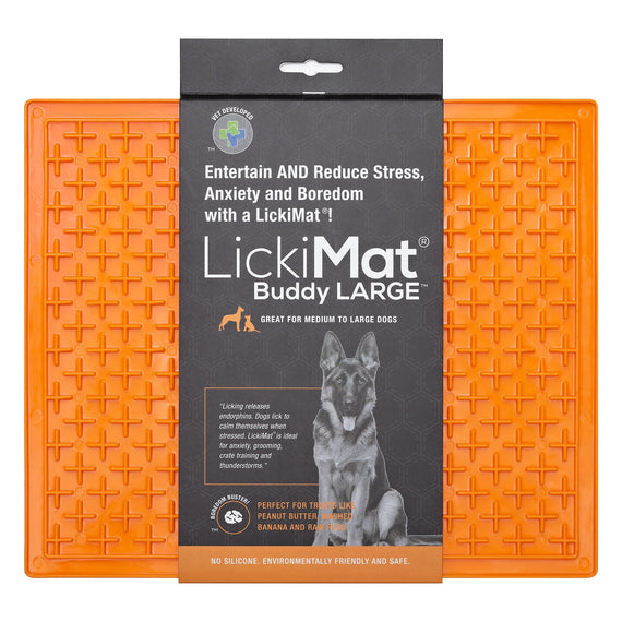 LickiMat® Classic Buddy™ XL - Orange