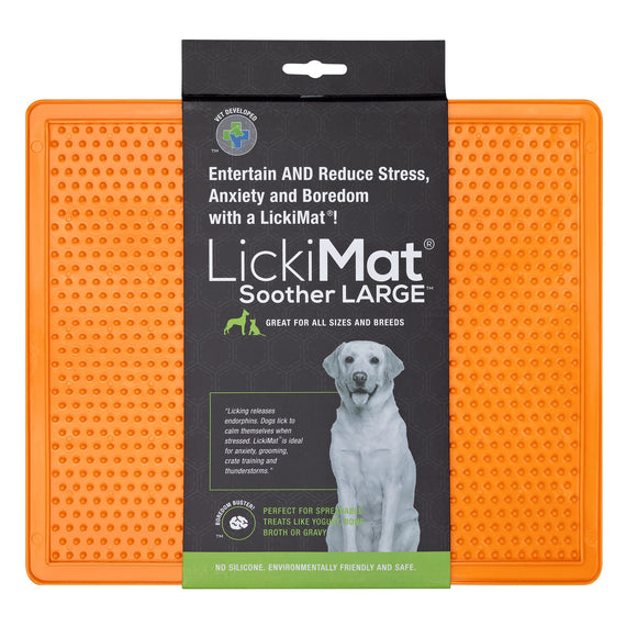 LickiMat® Classic Soother™ XL - Orange