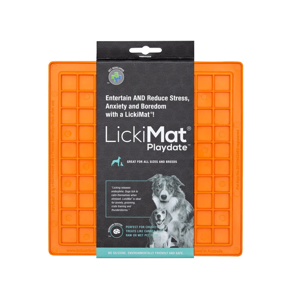 LickiMat® Classic Playdate™ - Orange